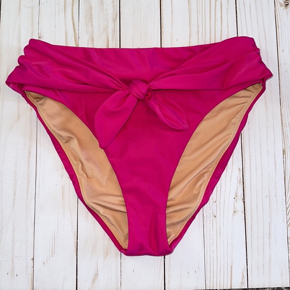 J. Crew Tie High-Rise Bikini Bottom - Picture 4 of 9